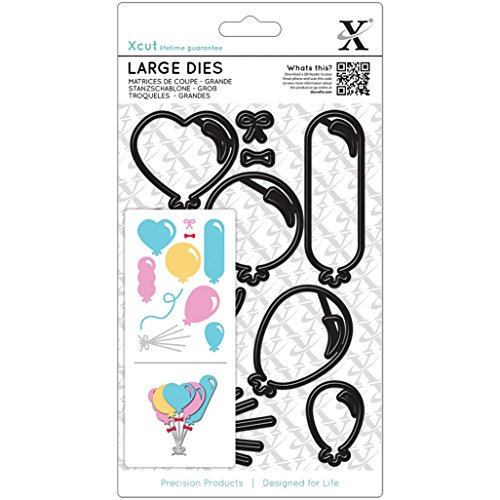 Docrafts Lot de 10 ballons en acier carbonisé d...