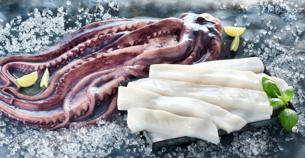  TENTACULES D'ENCORNETS GÉANTS SAUMURÉS  code EAN 0972000000596 