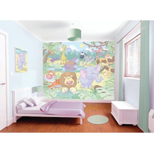 papier peint de photo - Nursery - Jungle Safari