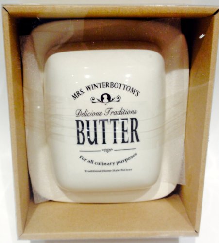 Mrs Winterbottom Ensemble beurrier en céramique-blanc-beurrier en céramique code EAN 1000025390307 