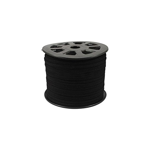 10m de Ruban Suédine Noir 1000174383199 Votre Tendance