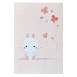 DOMIVA Plaid microdoux 100x140cm Lapinou code EAN 1000699 