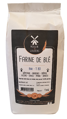  FARINE DE BLÉ T80 code EAN 1022101 