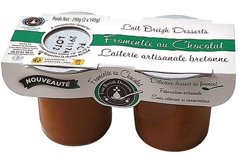 FERME DU RUISSEAU LA FROMENTÉE AU CHOCOLAT code EAN 1031203 