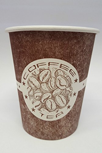 1000 pièces tasse café Gobelets en Papier dur p...