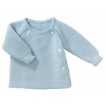 BEBE9 CREATION Brassière maille bleu pascal naissance code EAN 1111070 