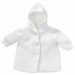 BEBE9 CREATION Veste à capuche maille blanc naissance code EAN 1115010 