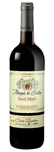  AOC VIN ROUGE 2013 SAINT-MONT MARQUIS DE SEILLAN code EAN 1120369 