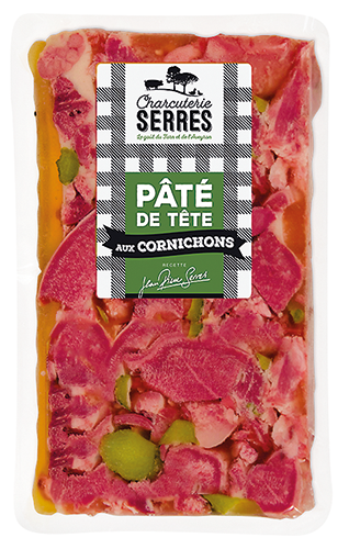 PÂTÉ DE TÊTE AUX CORNICHONS