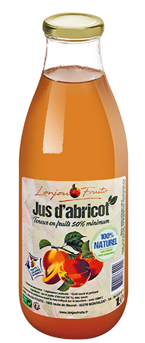 LONJOU FRUITS JUS D’ABRICOT code EAN 1165465 