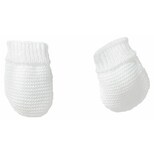 Moufles maille blanc naissance 1186010 BEBE9 CREATION Moufles maille blanc naissance 1186010 BEBE9 CREATION