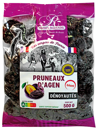PRUNEAUX D’AGEN DÉNOYAUTÉS IGP