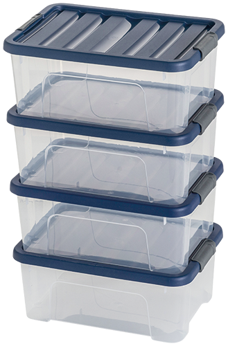 LOT DE 4 BOÎTES 10 L