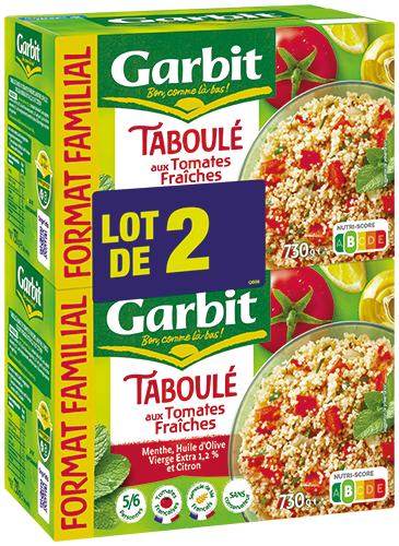 TABOULÉ AUX TOMATES FRAÎCHES