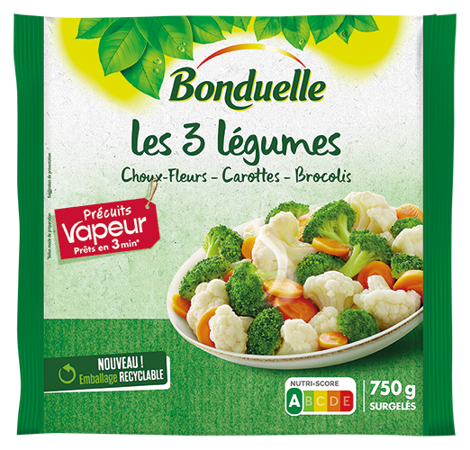 LES 3 LÉGUMES SURGELÉS