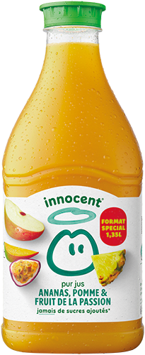 JUS ANANAS, POMME & FRUIT DE LA PASSION FORMAT ...