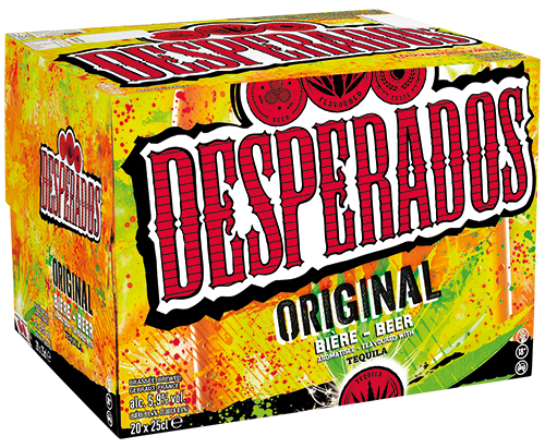 BIÈRE BLONDE AROMATISÉE À LA TEQUILA