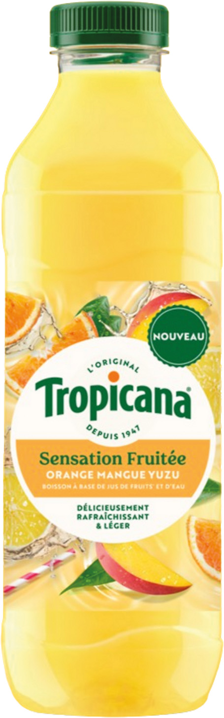  BOISSON SENSATION FRUITEE TROPICANA code EAN 1210002000925 