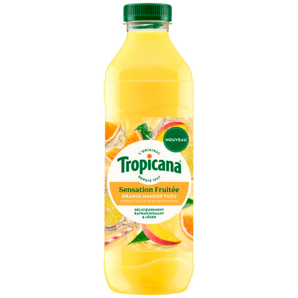  Tropicana Sensation Fruitée Orange Mangue Yuzu code EAN 1210002000987 