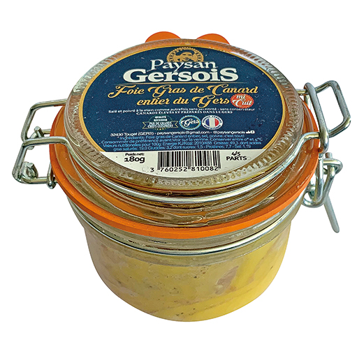 FOIE GRAS DE CANARD ENTIER DU GERS