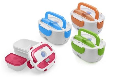 La nouveau et coloré Boîte À Déjeuner Électrique 220V multi-fonction Chauffage électrique Boîte à déjeuner chauffé Heater repas pour Personal alimentaire Warmer Pour emporter panier repas bento chauffant Orange / Vert / Bleu / Rouge 1235894589129 BN Tivedointv