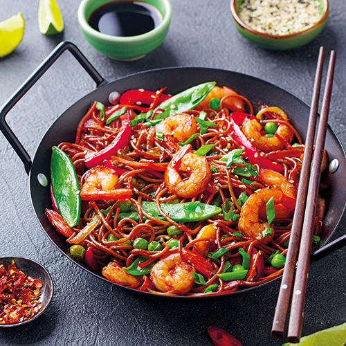 LE CANTONNAIS NOUILLES SAUTÉES AUX CREVETTES code EAN 1246133 