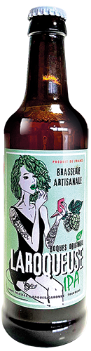 LA ROQUEUSE BIÈRE IPA 4,5% VOL. BIO code EAN 1252309 