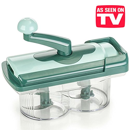 Home Nouveau et exclusif Mandoline tagliatutto Set 7 pièces - pratique outil manuel Trancheuse Mandoline coupe-légumes taille TRITA et trancheuse légumes légumes fruits code EAN 1258895401252 