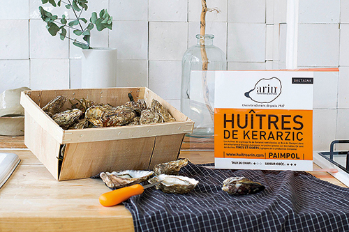 FERME MARINE PAIMPOLAISE HUÎTRES CREUSES N°4 code EAN 1261112 