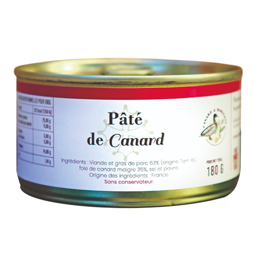 PÂTÉ DE CANARD
