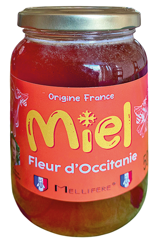 MELLIFERE MIEL DE FLEURS OCCITANIE code EAN 1264900 