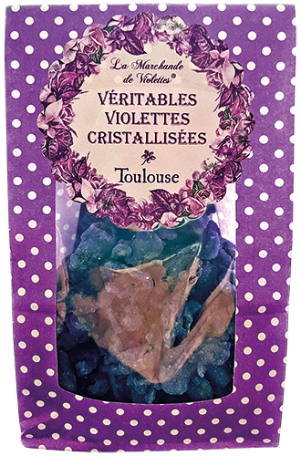 VÉRITABLES VIOLETTES CRISTALISÉES