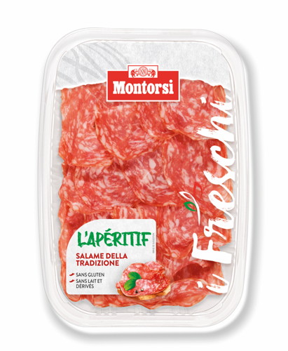 MONTORSI L'APÉRITIF CHIFFONNADES DE SAUCISSON TRADITIONNEL I FRESCHI code EAN 1279569821473 