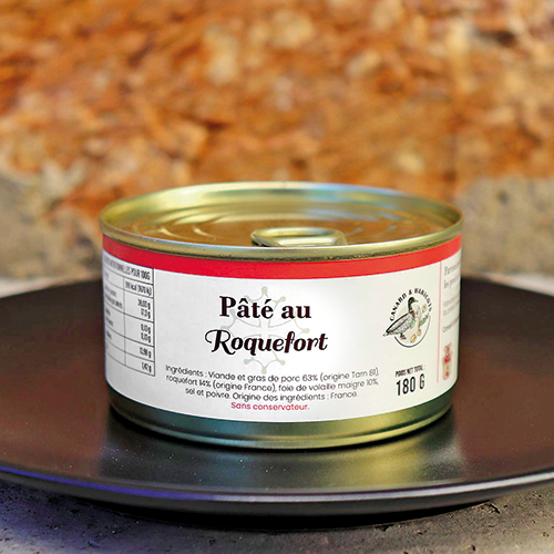 CANARD ET HARICOTS PÂTÉ AU ROQUEFORT code EAN 1312481 