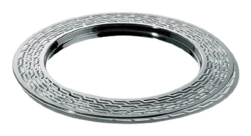 A di Alessi Shaman Plateau rond avec bord ajour...