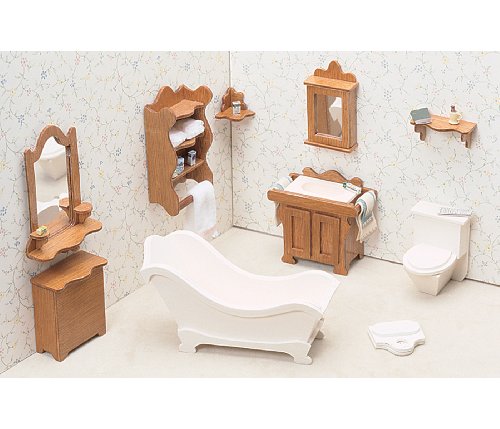 Maison de poupée meubles Kit-salle de bain