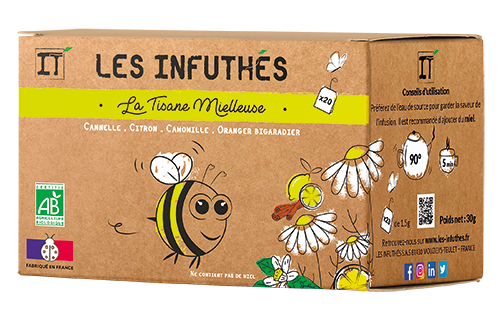 GAEC LES ROUSSES LA TISANE MIELLEUSE BIO code EAN 1332414 