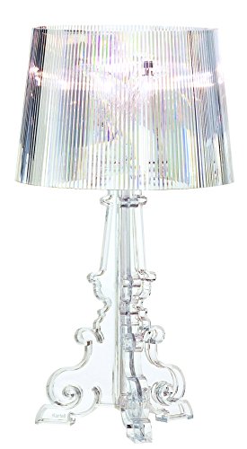Lampe de table bourgie crystal