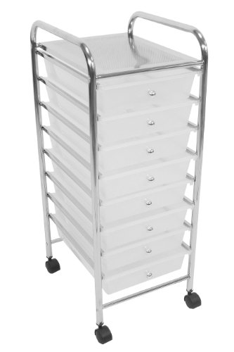 1600441 chariot avec 8 tiroirs/cadre en tube en...