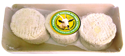 LA COLLINE AUX CHÈVRES CABECOU X3 code EAN 1355333 