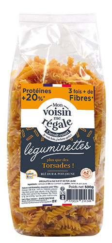 MON VOISIN ME RÉGALE LÉGUMINETTES TORSADES code EAN 1356457 