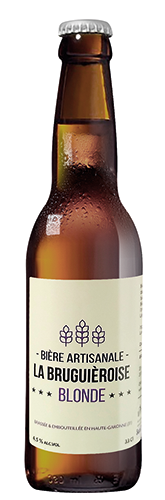 LE GUÉ DES MOINES BIÈRE ARTISANALE LA BRUGUIÈROISE code EAN 1356986 