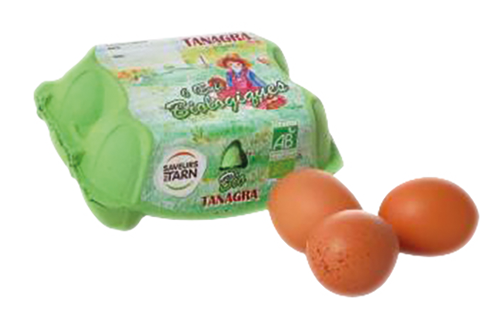 TANAGRA ŒUFS PLEIN AIR BIO code EAN 1359875 