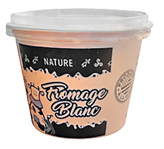 LA FERME GWEL AR MOR FROMAGE BLANC NATURE AU LAIT ENTIER code EAN 1387895 