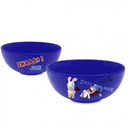 Lapins Crétins Grand bol en céramique Lapins Crétins Bleu code EAN 1399984284575 