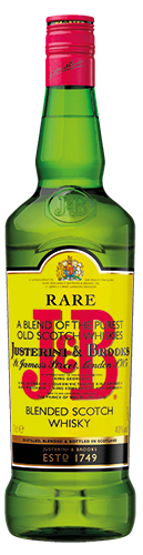 J&B RARE BLENDED SCOTCH WHISKY code EAN 1404973 