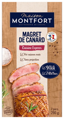 MAISON MONTFORT MAGRET DE CANARD  CUISINE EXPRESS code EAN 1438341966467 