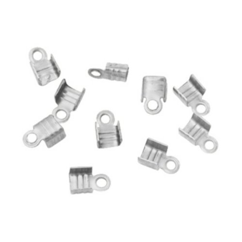 LOT DE 100 EMBOUTS CACHE NOEUDS A ECRASER METAL...