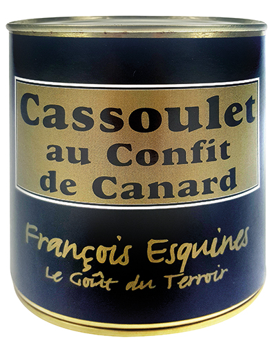 FRANÇOIS ESQUINES CASSOULET AU CONFIT DE CANARD code EAN 1447230 