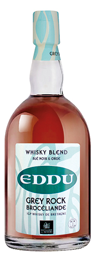 EDDU GREY ROCK BROCÉLIANDE IGP WHISKY DE BRETAGNE code EAN 1457846 